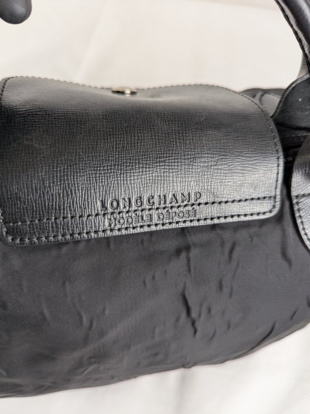 Authentic Longchamp Le Pliage Nylon Tote Bag - Used - Good Condition - Fast Ship - Picture 6 of 15